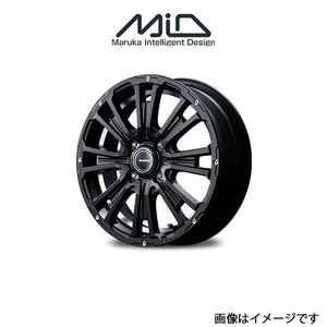 MID ガルシア SSリボルバーKC アルミホイール 1本 ルクラ L455F/L465F(12×4J 4-100 INSET42 アンダーカットDC)GARCIA SS REVOLVER KC