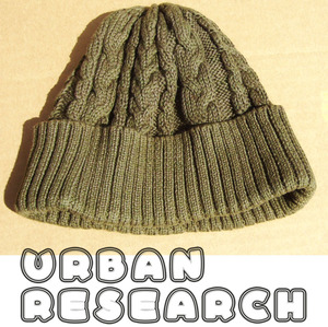 即決■SENSE OF PLACE / URBAN RESEARCH■カーキンバーcap■■古着