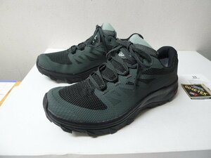 ◆SALOMON　サロモン 極美品 OUTline GTX 404771 スニーカー グレー系 サイズ 26.5cm US8.5