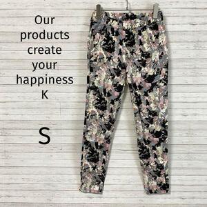 Our products...happiness K☆パンツ/S/花柄 総柄