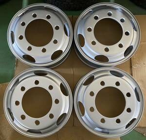 TOPY DA2X 19.5×6.75 136-12 TCS 8穴 増トン JIS 規格 タイプ スチールホイール 両面再塗装品 4本セット