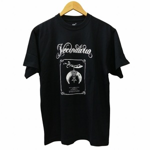 ネイバーフッド NEIGHBORHOOD TECHNICAL APPAREL プリント Tシャツ 半袖 ブラック Mサイズ相当 ■GY09 メンズ