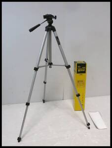 ■VF カメラ用三脚 4段三脚 シルバー アルミニウム ALUMINUM TRIPOD 4段伸縮式 W312■3P23