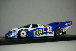 1/43 マス スーパーカップ Porsche 962 C #2 Mass 1987 Super Cup Nurburgring 962C ポルシェ ニュルブルクリンク ブルン BRUN rial リアル