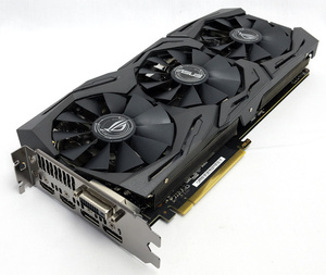 【中古】ASUS製グラボ ROG STRIX-GTX1080-O8G-GAMING PCIExp 8GB [管理:1050022832]