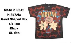 USA製 Nirvana ニルヴァーナ バンド Tシャツ ブラック 黒 XL