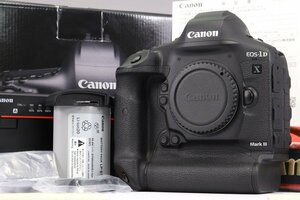 【 良品 | 動作保証 】 Canon EOS-1D X Mark III ボディ 【 シャッター使用率 15% | 欠品なし 】