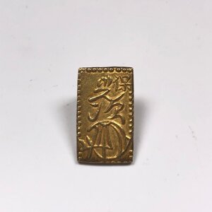 ■【買取まねきや】天保一分金 古銭 日本 重量約2.79g Au67.1％ 1点■