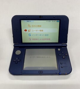 new NINTENDO 3DSLL 本体 タッチペン メタリックブルー RED-001 任天堂 初期化済 3DS LL ニンテンドー ゲーム