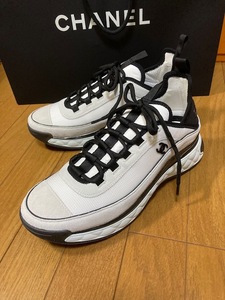 CHANEL　シャネル　スニーカー　22ss　メンズ　サイズ　41