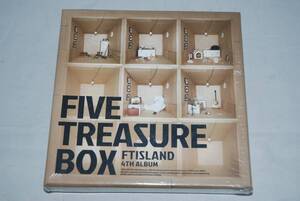 【新品未開封】FIVE TREASURE BOX FTISLAND 4TH ALBUM（韓国盤）4集