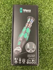 【未使用品】【0926】Wera(ヴェラ) ラチェットドライバー Zyklop ポケット 8009　IT9F56WFY4FI