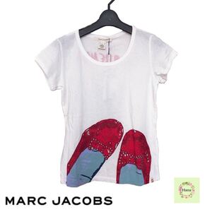 【新品】確実正規品 MARC JACOBS マークジェイコブス Ｔシャツ ホワイト 白 レディース