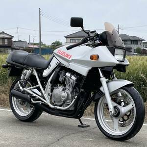 GSX250S カタナ 実動 書類付き GJ76A 美車 絶版 旧車 スズキ 検）GSX FZ FZR VTZ VT CBR CB XS FTR CBX ZXR FW FX バリオス ホーネット 刀