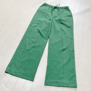 3943☆ UNITED ARROWS GREEN LABEL RELAXING ボトムス カジュアルパンツ レディース 36 グリーン