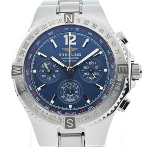 ブライトリング BREITLING A39362 ハーキュリーズ クロノグラフ 自動巻き メンズ 良品 R#135561