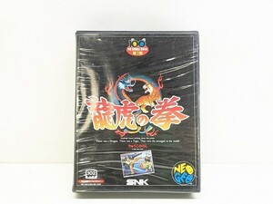 P213-N37-2324 NEOGEO ネオジオ ロムカセット 龍虎の拳 ゲームソフト 現状品3