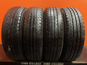 YOKOHAMA BluEarth-Van RY55 195/80R15 107/105N LT 15インチ 夏タイヤ 4本 22～23年製 バリ溝 ハイエース キャラバン等　(VTI084)