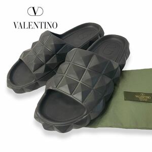 ★ VALENTINO GARAVANI Roman Stud Turtle Slides ヴァレンティノ ガラヴァーニ ローマン スタッズ スライドサンダル シャワーサンダル