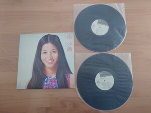 ★南沙織 & 本田路津子/MINAMI SAORI & HONDA RUTSUKO★FCLC803-4★2LPレコード★ジャケット、歌詞カード汚れ、傷みあり★中古品