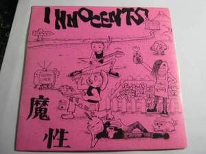 INNOCENTS イノセンツ / 魔性 7” 静岡ハードコア ZAMZA RUSTLER SO WHAT DEADLESS MUSS MENTAL GRIFIN F.Z.