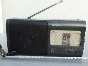 ★訳あり品★SONY UHF/VHF/AM/FMラジオ★ICF-890V ワイドFM対応 ★スピーカーが大きいので大きな音が出ます★低音がしっかりしています★