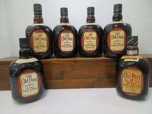 6本セット オールドパー Old Parr 937.5-1000ml 43% スコッチウイスキー 未開栓 古酒 1円スタート/9-6-1