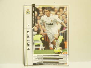 WCCF 2011-2012 EXTRA 白 ヌリ・シャヒン　Nuri Sahin 1988 Turkey　Real Madrid CF 11-12 EX エクストラキャンペーン