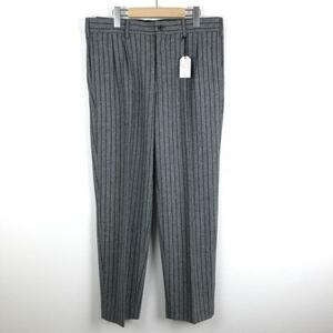 未使用 soe ソーイ 1173‐60‐006 WOOL STRIPE SPORT SLACKS ウール ストライプ スポーツ スラックス パンツ 2 10070613