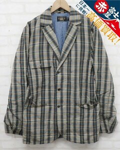 8T2463/RRL MADRAS CHECK WORK JACKET マドラスチェックワークジャケット USA製