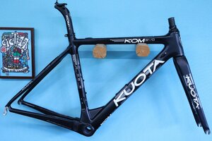 2012 KUOTA KOM EVO　クオータ　ブラック　サイズXS　軽量　カーボンフレーム　ロードバイク　フレームセット　cicli17