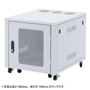 【送料無料新品】サンワサプライ 置き型用サーバーラック CP-SVBOX2N （W570×D700mm）