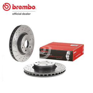 brembo ブレンボ ブレーキローター フロント用 メルセデスベンツ Eクラス (W212) 212036C H25.5～ E250 セダン アバンギャルド