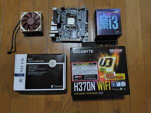 GIGABYTE H370N WIFIとcore i3 8100