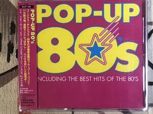 ★非売品CD　WHAM /CYNDI LAUPER/BANGLES/TOTO/EUROPE/JOURNEY/NENA/QUIET RIOT「POP-UP 80