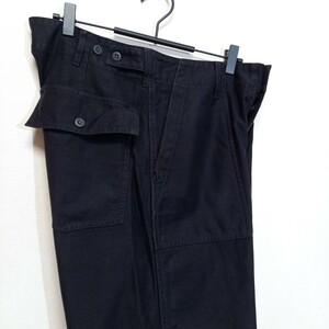 《サイドアジャスター / スミクロ》良品 WILD LIFE TAILOR バックサテン ベイカーパンツ メンズ M フィールドパンツ m51 m65 アメリカ軍