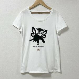 猫 蝶 2015SS UNDERCOVER チェリー Tシャツ ホワイト 白 1サイズ アンダーカバー CAT 半袖 カットソー Tee VINTAGE archive 3080308