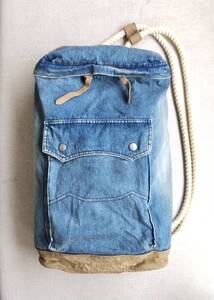 White Mountaineering DENIM ONE SHOULDER BAG ホワイトマウンテニアリング デニム ワンショルダーバッグ