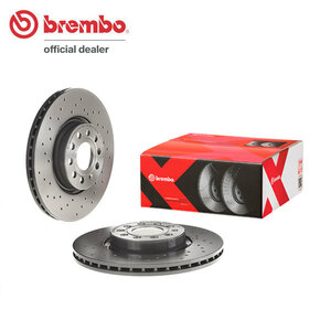 brembo ブレンボ エクストラブレーキローター フロント用 フォルクスワーゲン ティグアン 5NDFGF H30.8～ TDI 4モーション 2.0L