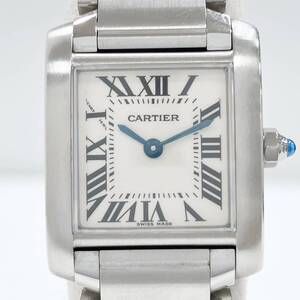 Cartier カルティエ タンクフランセーズSM 2384 3275**** 時計　保証書付 クォーツ