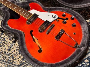 限定 完売品 2019年製 Epiphone Casino Sunrise Orange Limited Edition エピフォン カジノ サンサイズ オレンジ オレンジラベル Gibson