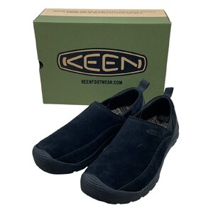 USED KEEN キーン JASPER SLIP-ON ジャスパー スリップオン スニーカー US8.5 26.5cm ブラック 黒 1027881 メンズ スウェード くつ 靴