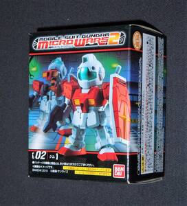 ○　未開封品　バンダイ　機動戦士ガンダム　マイクロウォーズ2　ジム　フィギュア　食玩