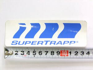 当時物 新品　SUPERTRAPP　スーパートラップ デカール ステッカー