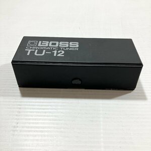 〇【ジャンク品】 BOSS ボス TU-12 クロマチックチューナー チューナー 現状品 ss ()M/60527/2/0.25