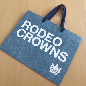 送料無料 RODEO CROWNS ロデオクラウン　紙袋　ショッピングバッグ ロデオ　ロデオクラウンズ　匿名配送