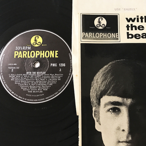 UKイギリス盤 ORIG LP■Beatles■With The Beatles■Parlophone Jobeteラベル MT刻印 ラウドカット1Nマト 盤美品 EMITEX付【試聴できます】