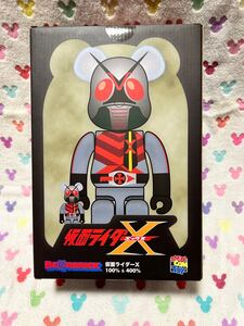 ベアブリック 仮面ライダー　X エックス　未使用　400%のみ