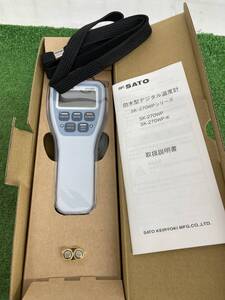 【中古品】防水型デジタル温度計 SK-270WP 指示計のみ / ITXGA7LDQBKN