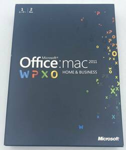 Microsoft Office:mac2011 HOME&BUSINESS for Mac版 オフィスマック2011ホームアンドビジネス【S474】